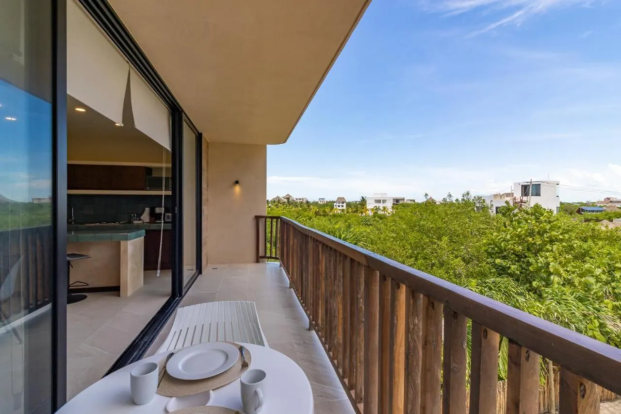 Ocean View 2 Bedroom Apartment In Punta Cocos - D201 Isla Holbox Prázdninový dům